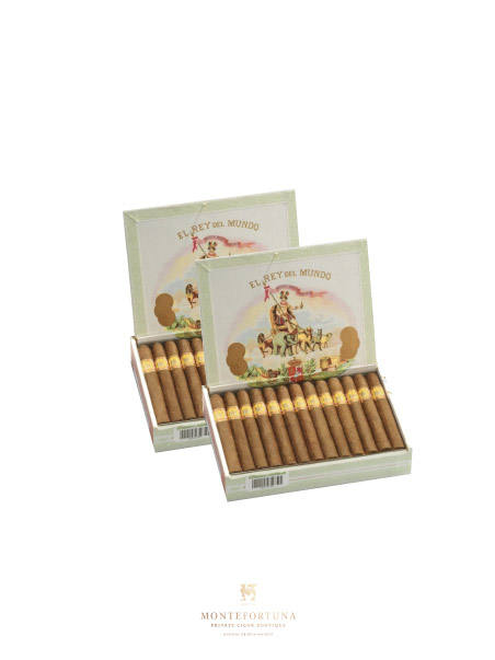 2 Boxes of 25 Rey del Mundo Demi Tasse
